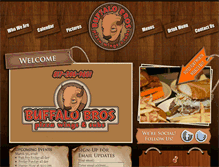 Tablet Screenshot of buffalobrostexas.com